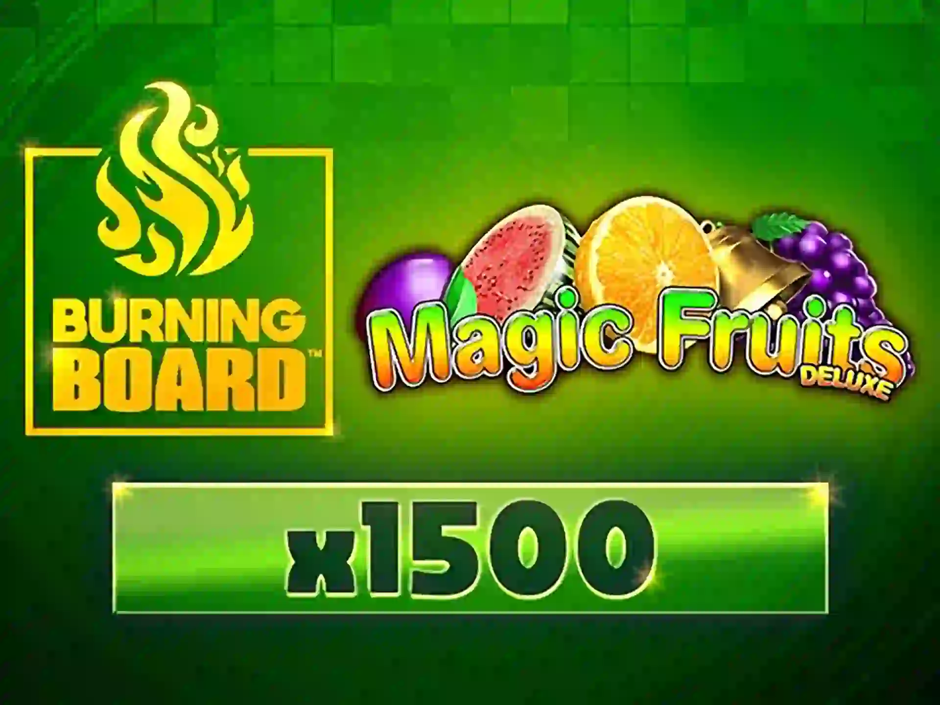 Logo Magic Fruits Deluxe Burning Board™